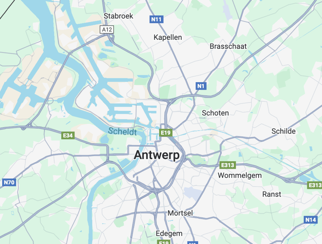 Antwerpen Deurne Merksem Brasschaat